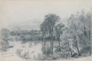 Schetsboek met landschaps- en maritieme onderwerpen uit New England en Pennsylvania door William Trost Richards