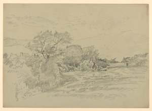 Studie van landschap