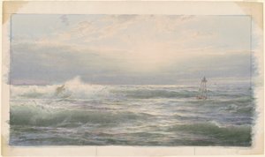 De belboei door William Trost Richards