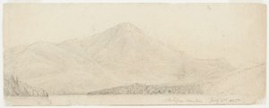 Whiteface Mountain, 1855 door William Trost Richards