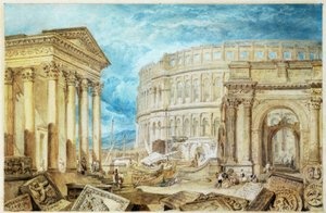 Antiquiteiten van Pola door Joseph Mallord William Turner