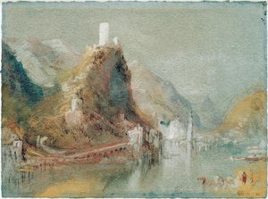 Cochem gezien vanuit zuidelijke richting