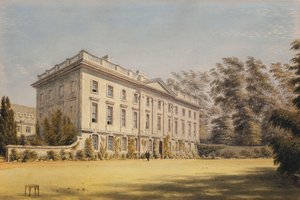 Corpus Christi College, Oxford door Joseph Mallord William Turner