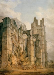 De St. Anselmskapel in de kathedraal van Canterbury door Joseph Mallord William Turner
