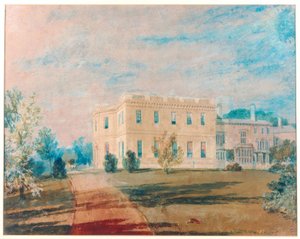 Farnley Hall vanuit het oosten