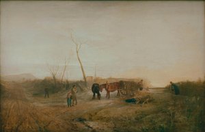 Frosty Morning door Joseph Mallord William Turner