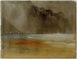 Opgehoopte Donderwolk boven Zee en Zand