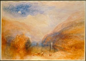Meer van Brienz door Joseph Mallord William Turner