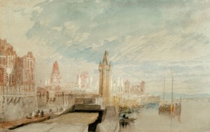 Mainz door Joseph Mallord William Turner