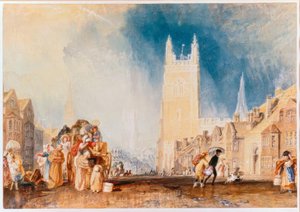 Stamford, Lincolnshire door Joseph Mallord William Turner
