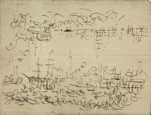 De aankomst van Louis-Philippe door Joseph Mallord William Turner