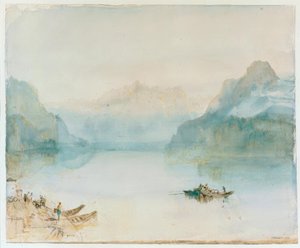 De baai van Uri door Joseph Mallord William Turner