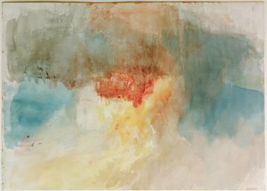 De Brand van de Huizen van het Parlement door Joseph Mallord William Turner