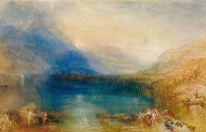 Het Meer van Zug: vroege ochtend