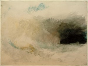 De Longships vuurtoren, Lands End, vanuit het noordoosten door Joseph Mallord William Turner