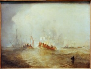De Prins van Oranje, Willem III. landde bij Torbay, november door Joseph Mallord William Turner