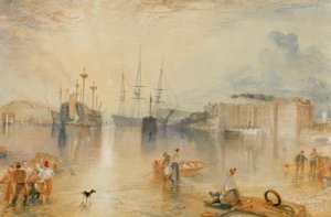 Kasteel Upnor door Joseph Mallord William Turner
