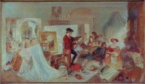 Watteau Studie volgens Fresnoy