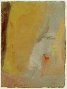 Gele gordijnen door Joseph Mallord William Turner