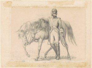 Dragonder met Zijn Paard