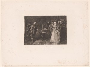 Alva bezoekt de landvoogdes Margaretha van Parma, 1567