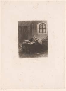 Filips van Marnix van Sint-Aldegonde in de gevangenis door William Unger