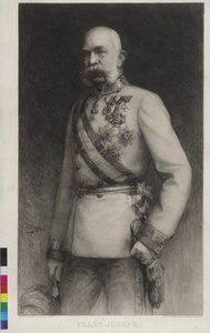 Franz Joseph I in gala-uniform van een veldmaarschalk