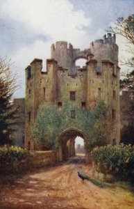 Warwick Castle: ophaalbrug en valhek
