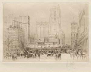 42e Straat NY door William Walcot