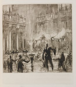 Herodias: Pagina 45, Maar nu begon aan het verste einde van de feestzaal een gemompel van verrassing en bewondering. Een jong meisje begon binnen te komen door William Walcot