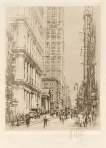 Lower Broadway, Down-Town New York