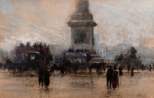 Trafalgar Square door William Walcot