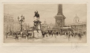 Trafalgar Square door William Walcot