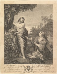 Christus Verschijnt aan Maria in de Tuin door William Walker