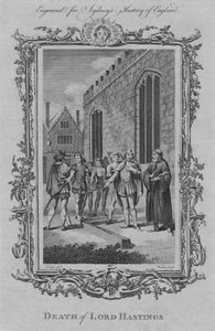 Dood van Lord Hastings, 1773