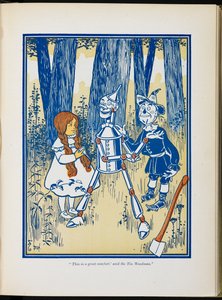 Dorothy, de tinnen man en de vogelverschrikker