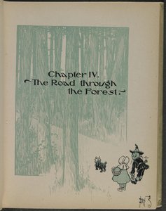 Illustratie uit "De wonderbaarlijke tovenaar van Oz" door Lyman Frank Baum