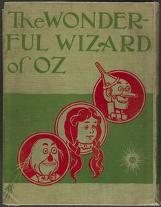 Illustratie uit "De wonderbaarlijke tovenaar van Oz" door Lyman Frank Baum