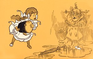 De Boze Heks van het Westen smelt weg, uit 
