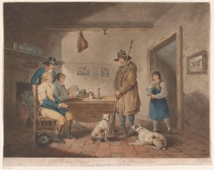 Mannen in een herberg