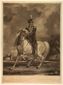 De Hetman Graaf Platoff Gezeten op zijn Favoriete Paard door William Ward