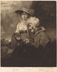 De blinde bedelaar van Bednall Green door William Ward after William Owen