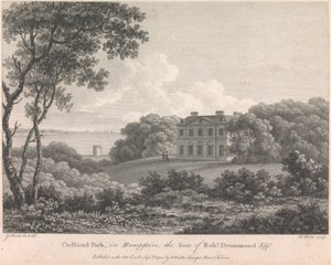 Cadland Park, in Hampshire, het landgoed van Robert Drummond, Esquire (uitgegeven door W. Watts); pagina 56 (Volume One) door William Watts