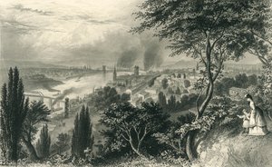Stad van Cincinnati, 1874 door William Wellstood