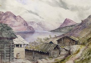 Romsdal Fjord, 1850 door William West