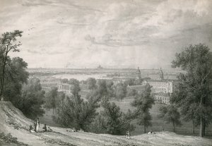Uitzicht op Greenwich, Londen