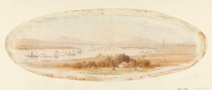 Whampoa en de Canton-rivier door William Westall