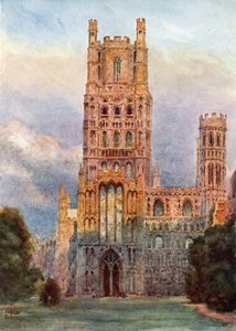 Ely, vanaf de westelijke voorkant door William Wiehe Collins