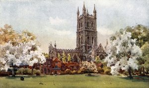 Gloucester vanuit de paddock door William Wiehe Collins