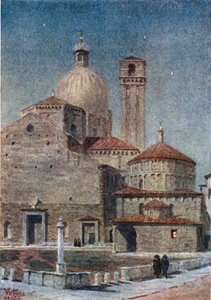 Padua. De Kathedraal door William Wiehe Collins